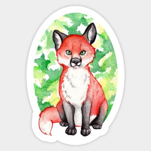 What the Fox Sticker